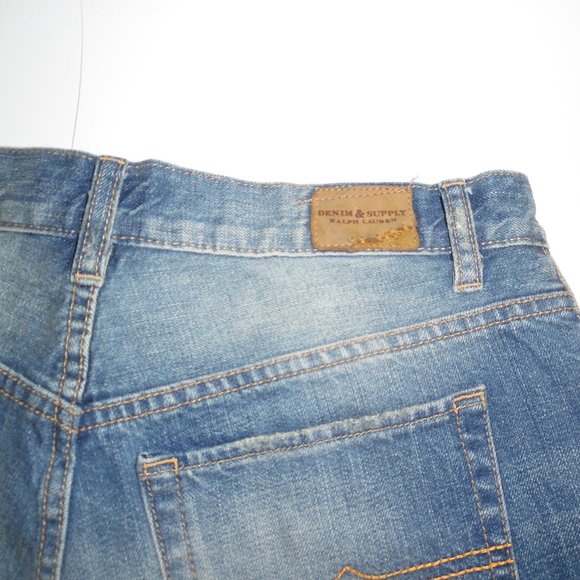 Ralph Lauren Denim Supply American Jeans Flag 4 July Shorts 27 - Picture 6 of 7
